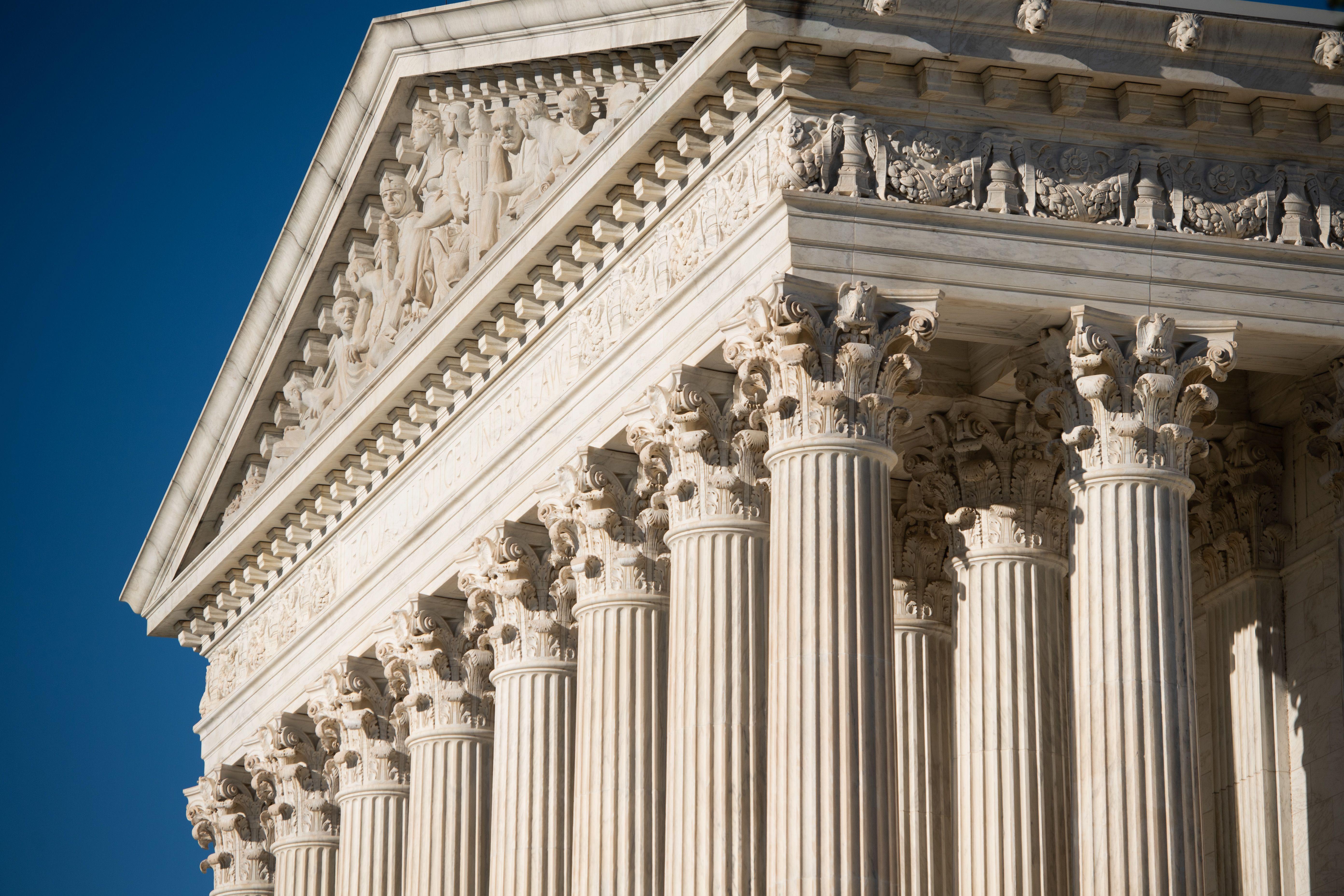 The U.S. Supreme Court façade
