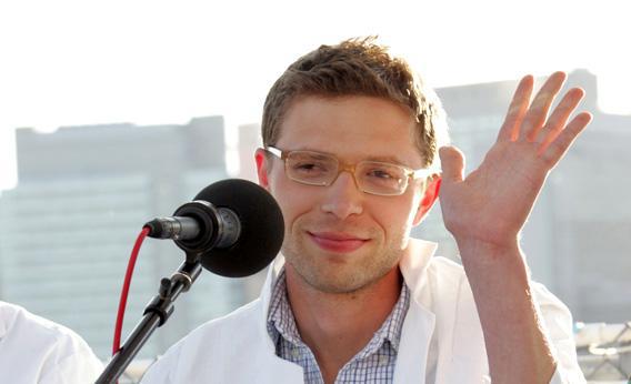 Science writer and contributor to Radio Lab, Jonah Lehrer.