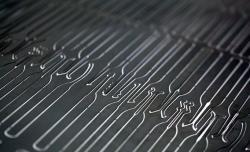 Chemically etched picks, still in sheet form from an old batch that didn't work out, but the designs were accurate.