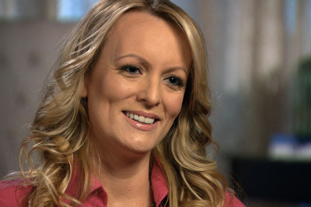 Stormy Daniels on 60 Minutes.