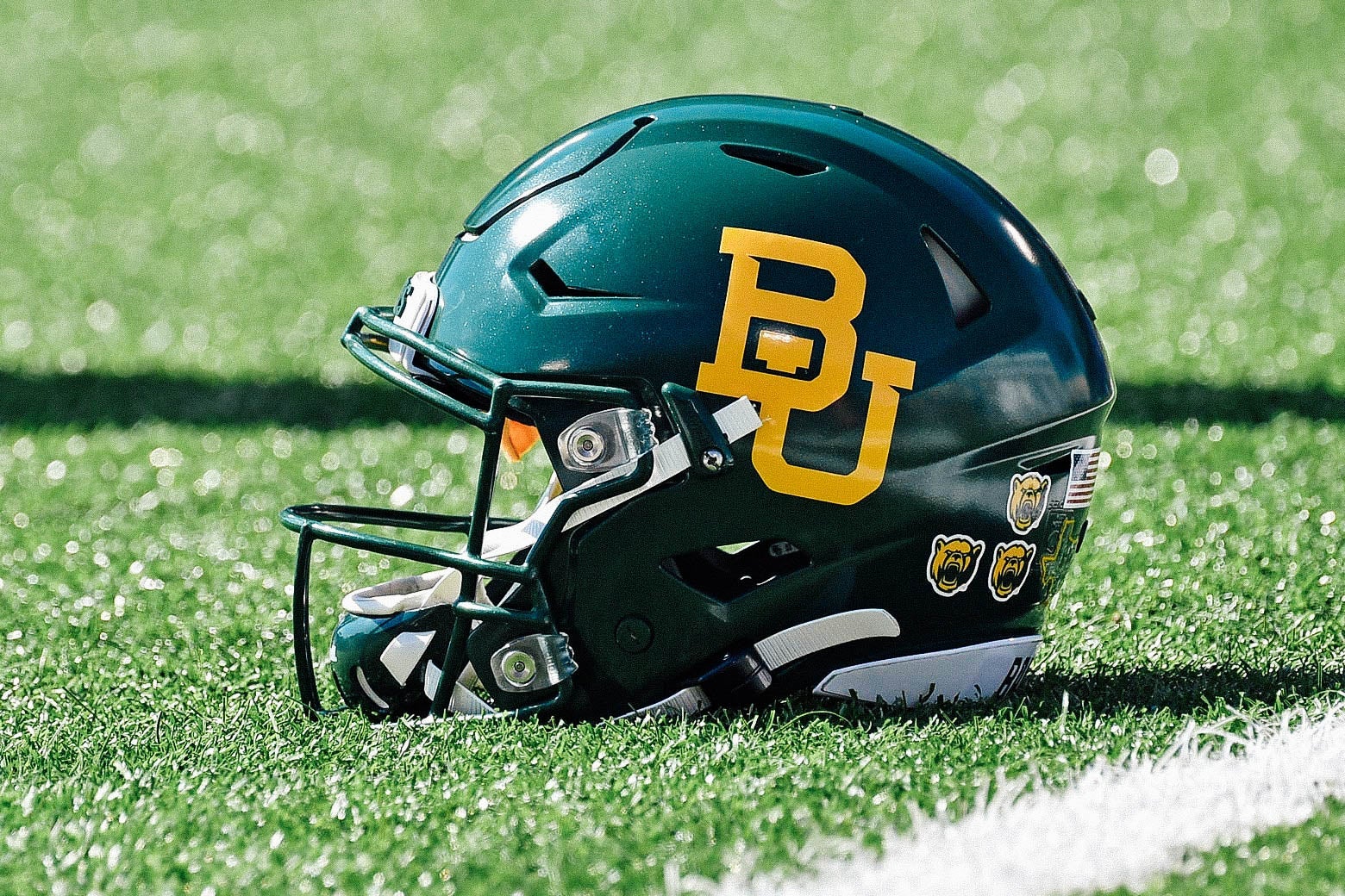 baylor university football helmets