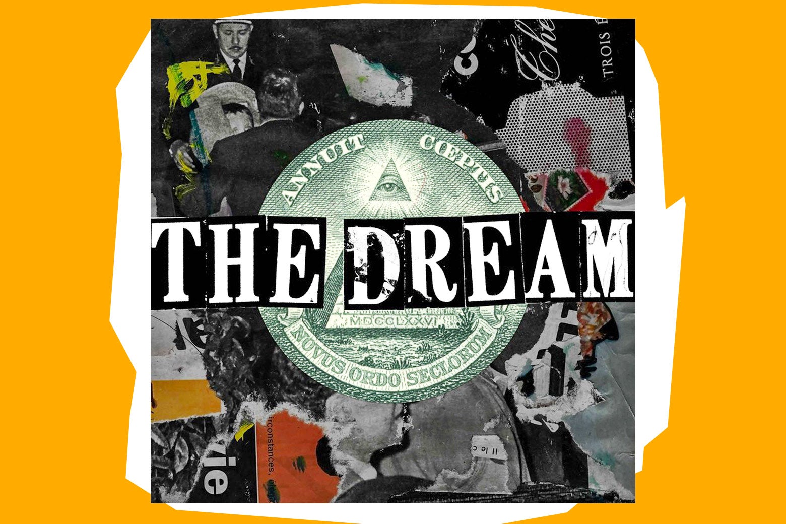 The logo for the podcast The Dream.