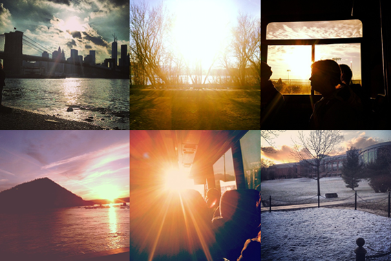 Instagram sunsets.