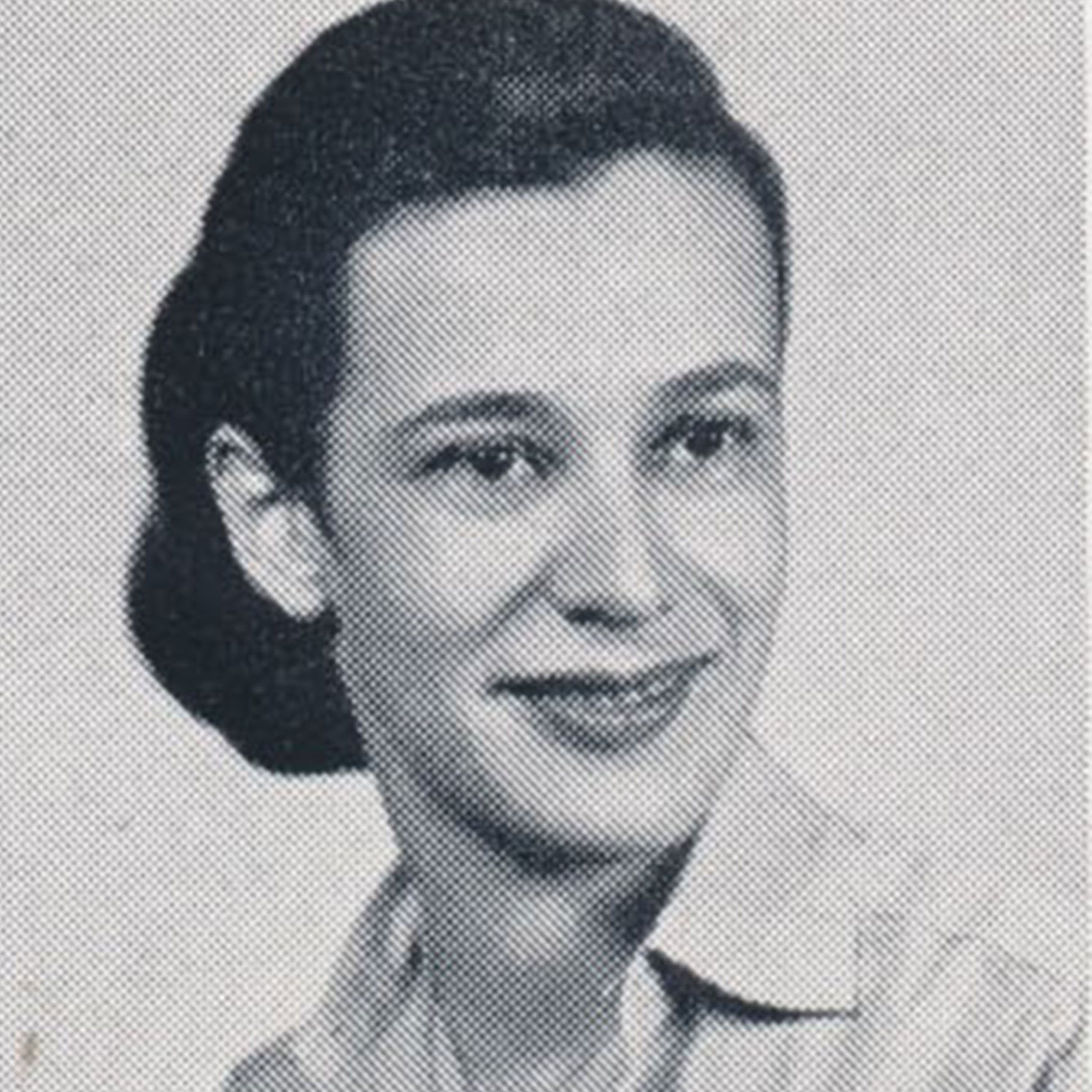 Yearbook photo of Carol Brosnahan.