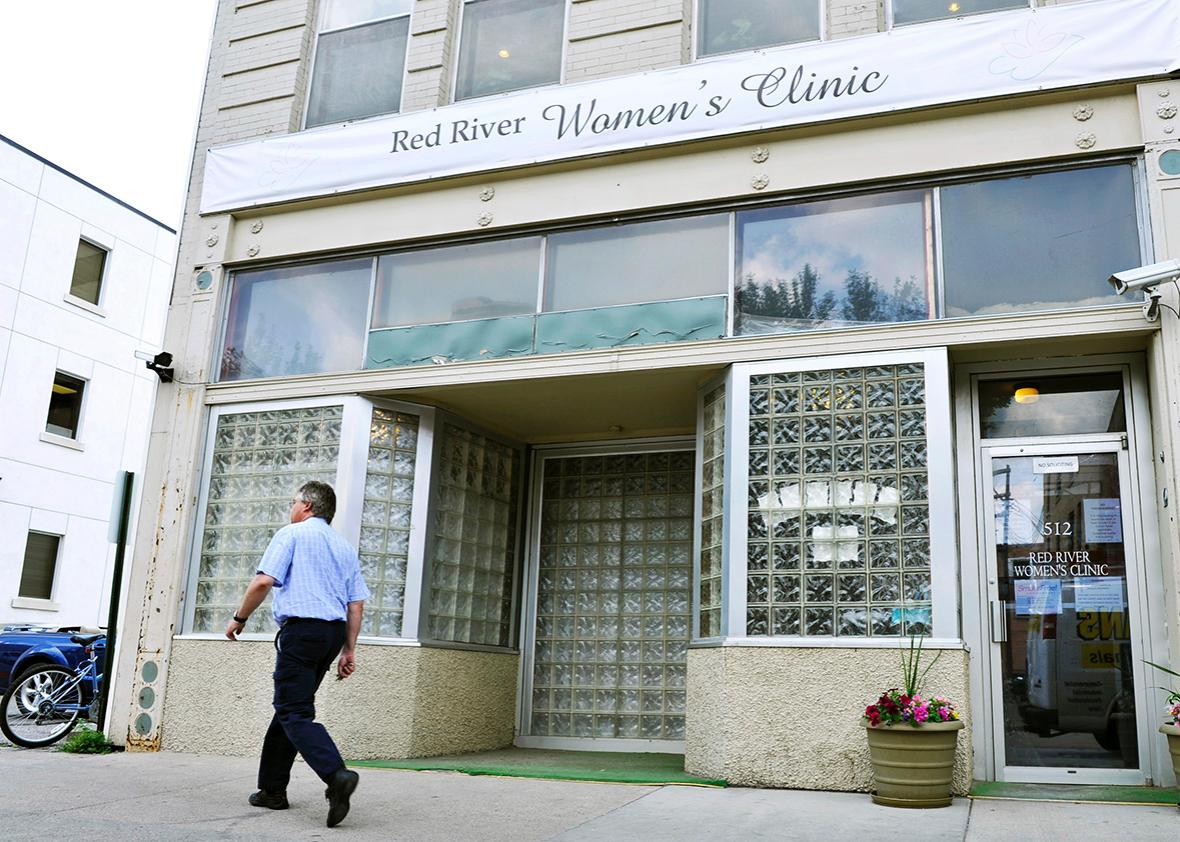 The Red River Women's Clinic is pictured in downtown Fargo, North Dakota July 2, 2013.