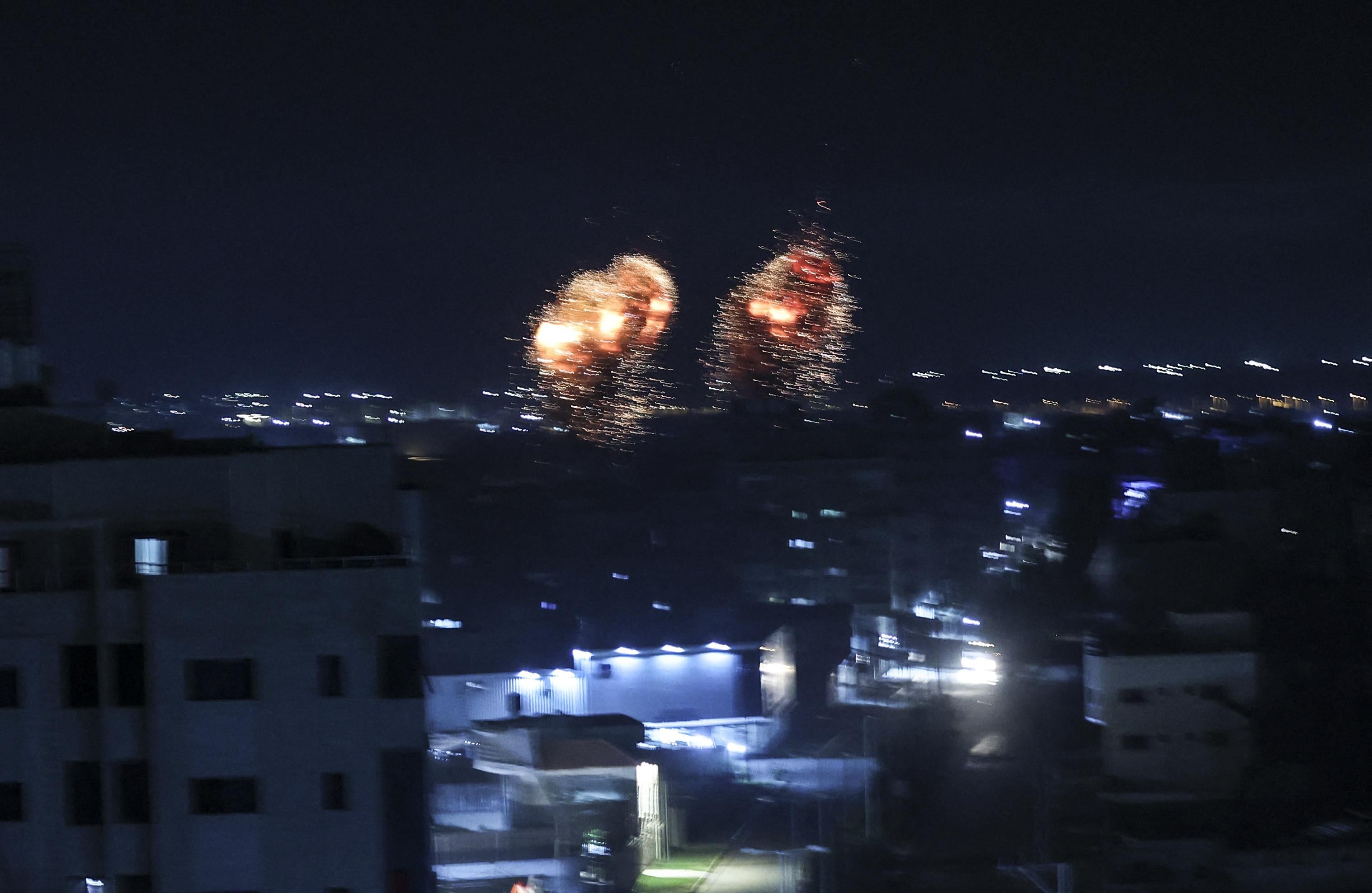 Overnight Israeli Air Strikes and Hamas Incendiary Balloons Threaten to Undo Cease-Fire