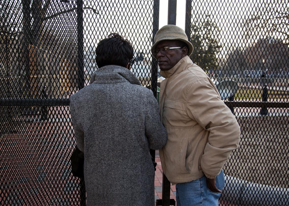 Photos from the White House and the National Mall on Obama's last full day in office.