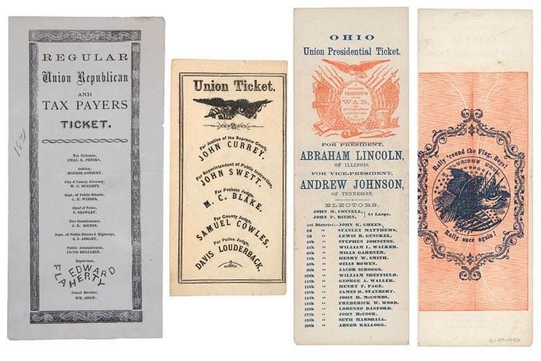 A history of ballot design shows the evolution of Election Day.