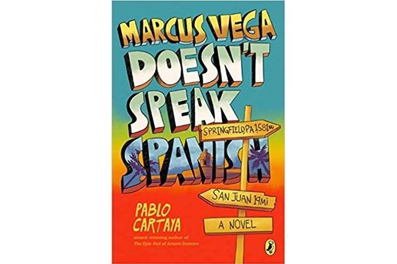 Marcus Vega Doesn't Speak Spanish book cover.