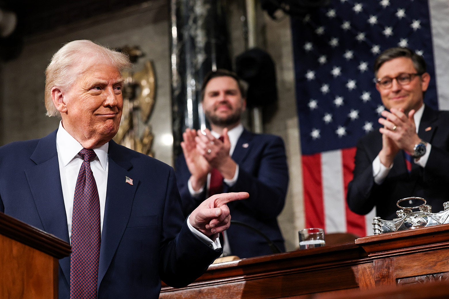 Trump’s 2025 speech to Congress (or SOTU) masked the economic and international crises of his second term.