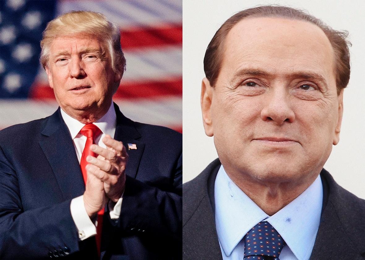 Trump Berlusconi