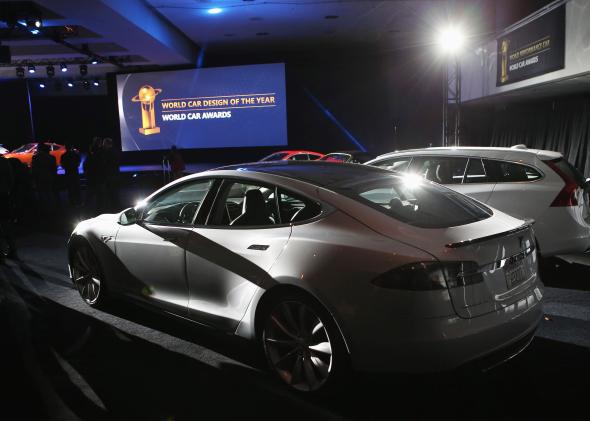 Tesla Model S awards