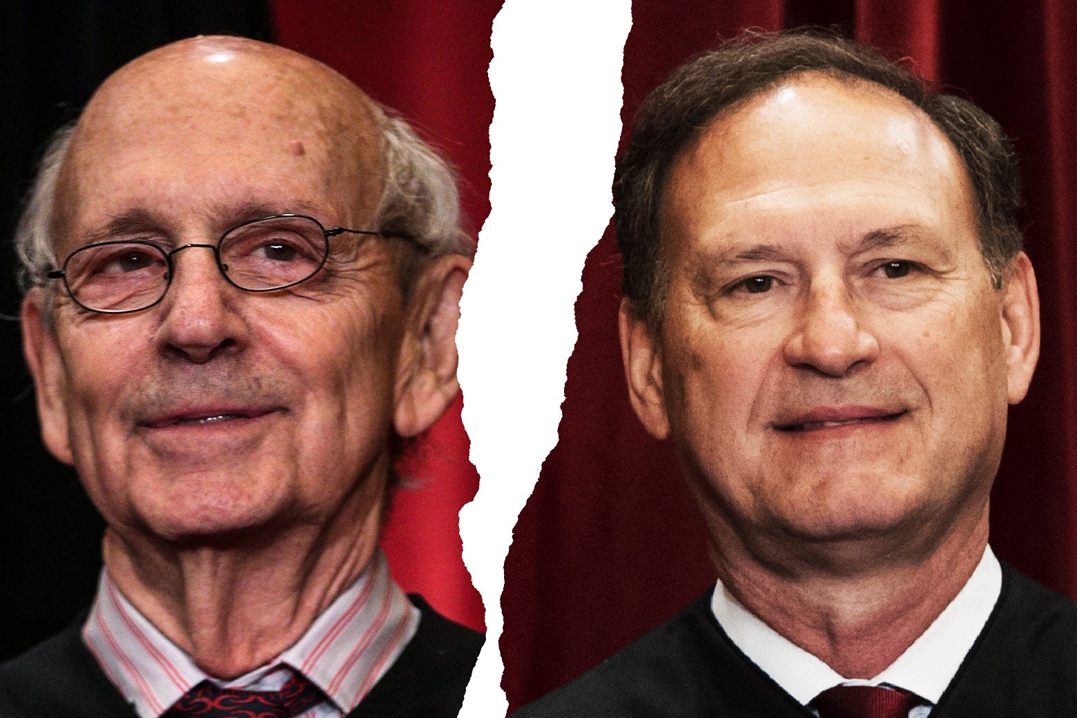 U.S. Supreme Court Associate Justice Stephen Breyer and Associate Justice Samuel Alito Jr.