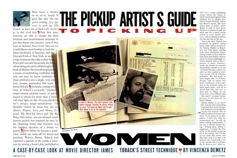 Tearsheet from Spy magazine.