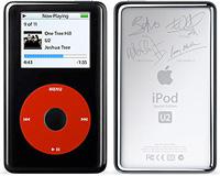 iPod U2 edition.