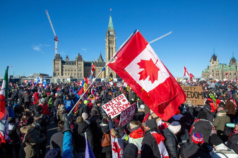 Vaccine Mandate Protesters Reportedly Harass Ottawa Homeless Shelter Staff for Food Vaccine Mandate Protesters Reportedly Harass Ottawa Homeless Shelter Staff for Food