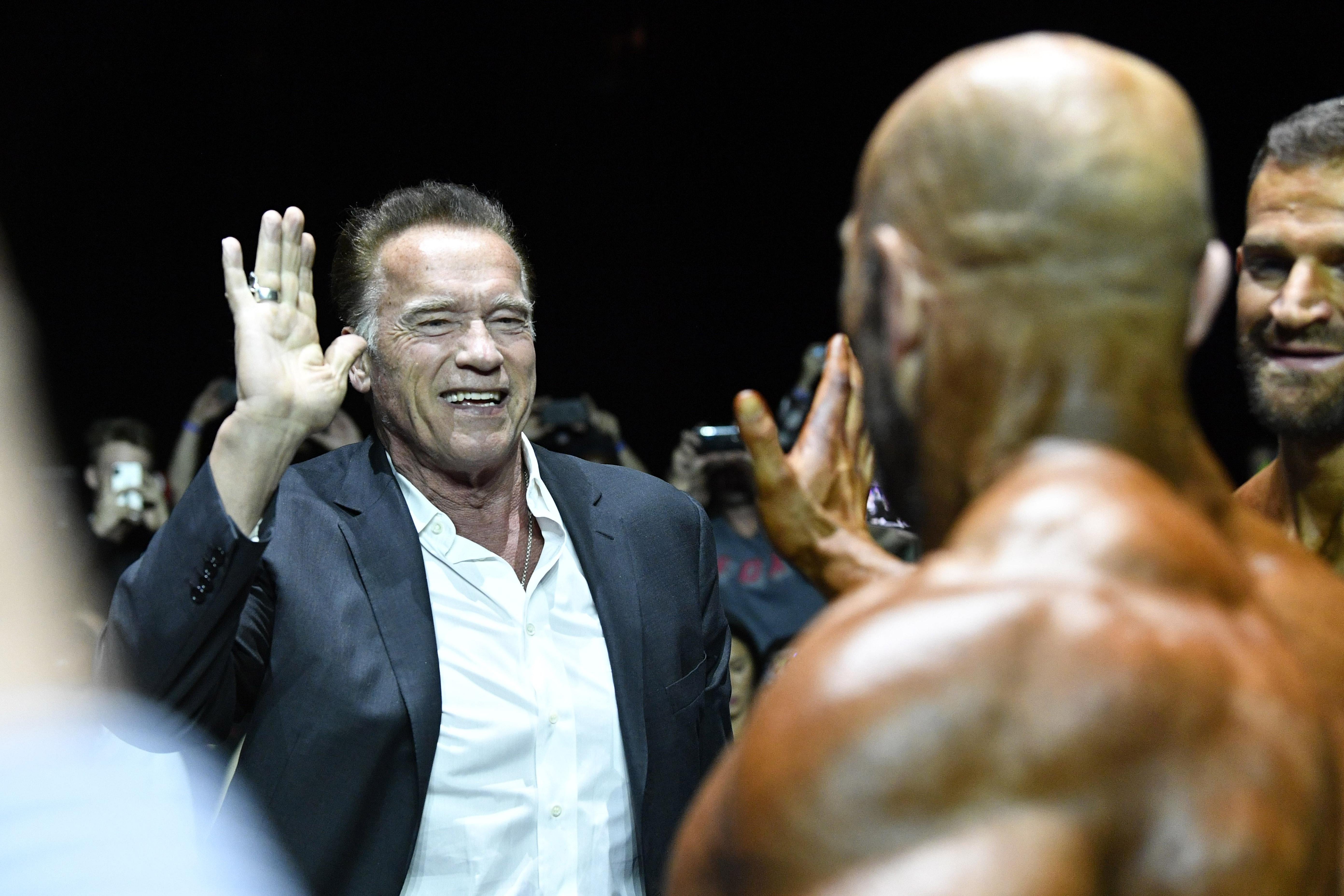 Arnold Schwarzenegger it's not a tumor