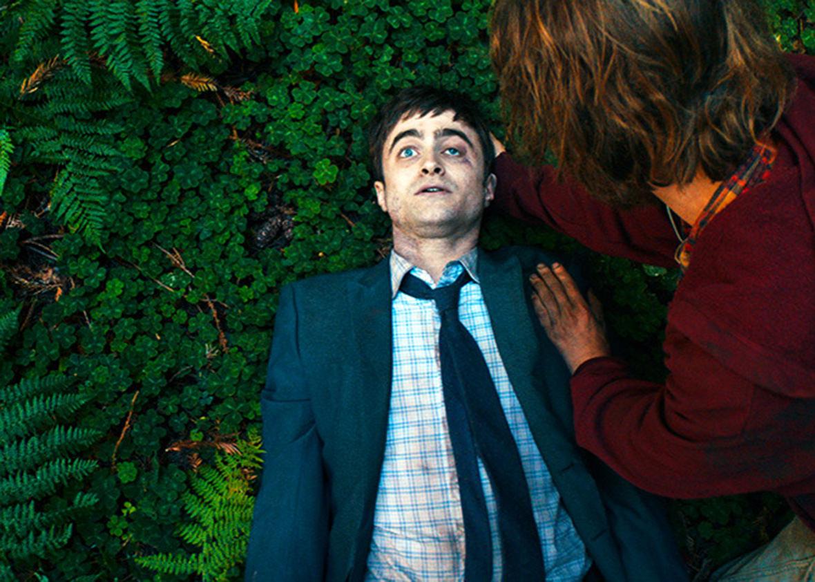 Swiss Army Man starring Paul Dano and Daniel Radcliffe, reviewed.