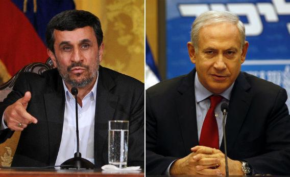 Mahmoud Ahmadinejad and Benjamin Netanyahu.