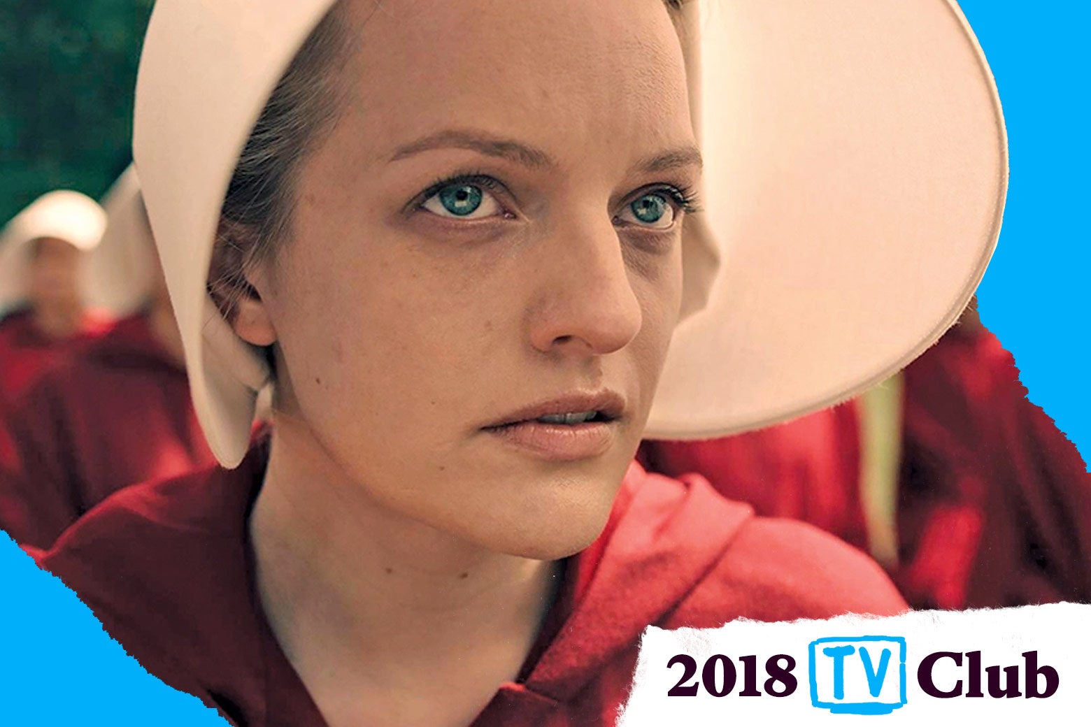 Elisabeth Moss in The Handmaid’s Tale.