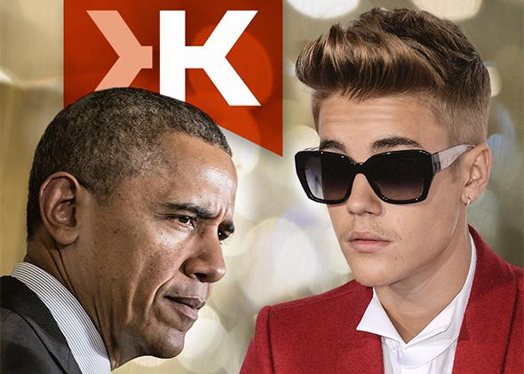 President Barack Obama, Justin Bieber