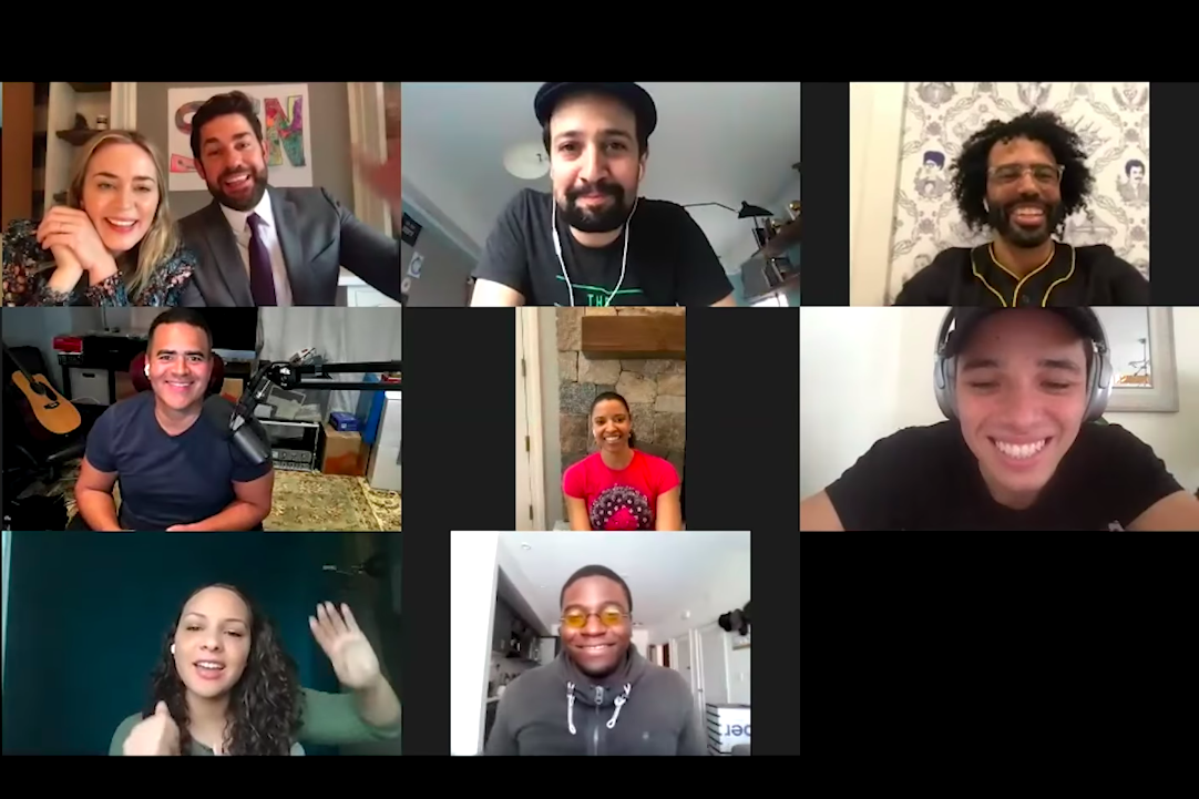 Lin-Manuel Miranda's original Hamilton cast reunites to sing for one ...