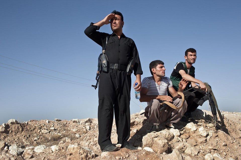 Photos from the ISIS persecution of Yazidis in Iraq.