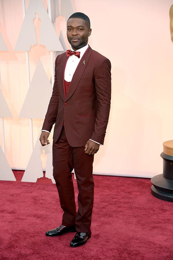 David Oyelowo attends the 87th Annual Academy Awards.