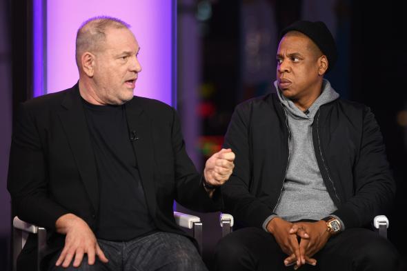 Harvey Weinstein and Jay-Z