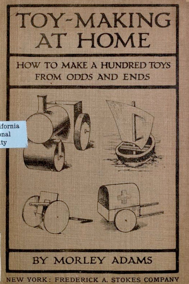 Toy-Making at Home cover