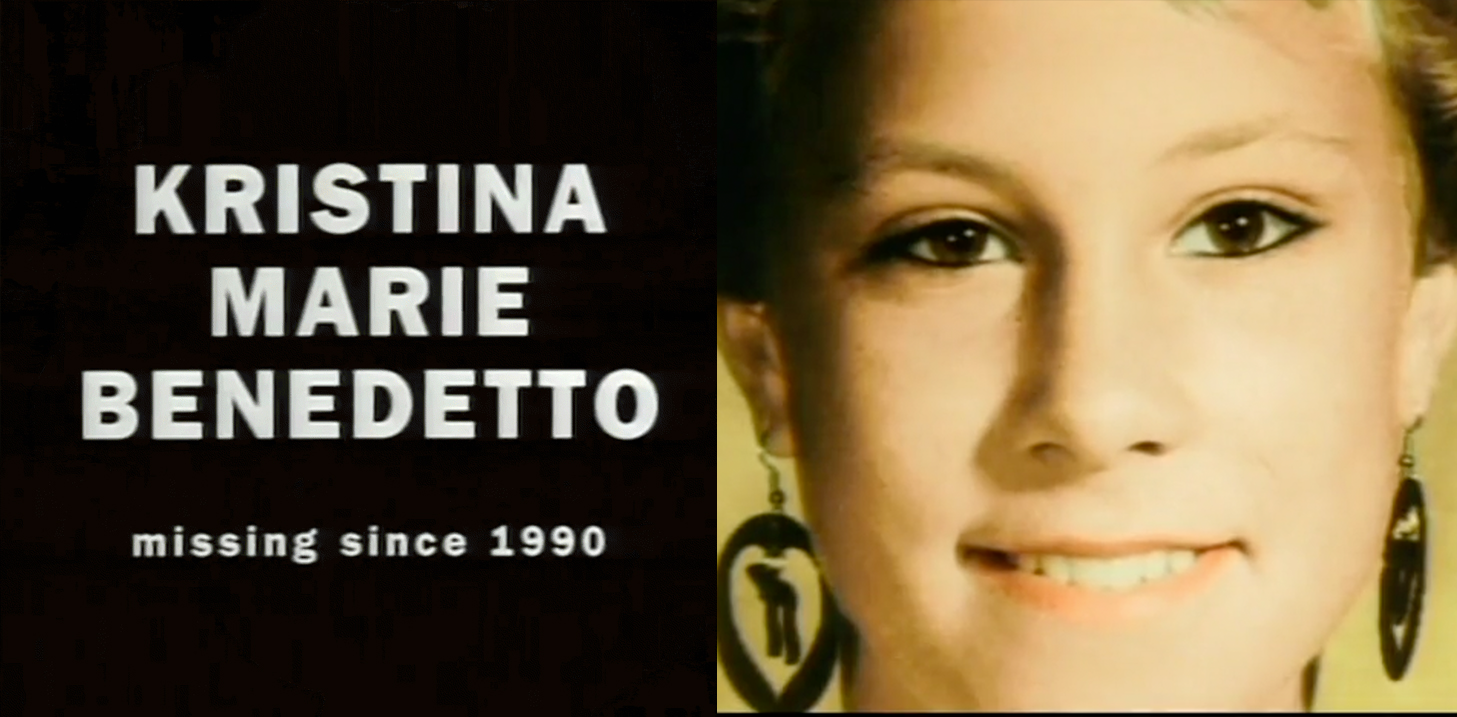 Screenshot from the music video of Kristina Benedetto.