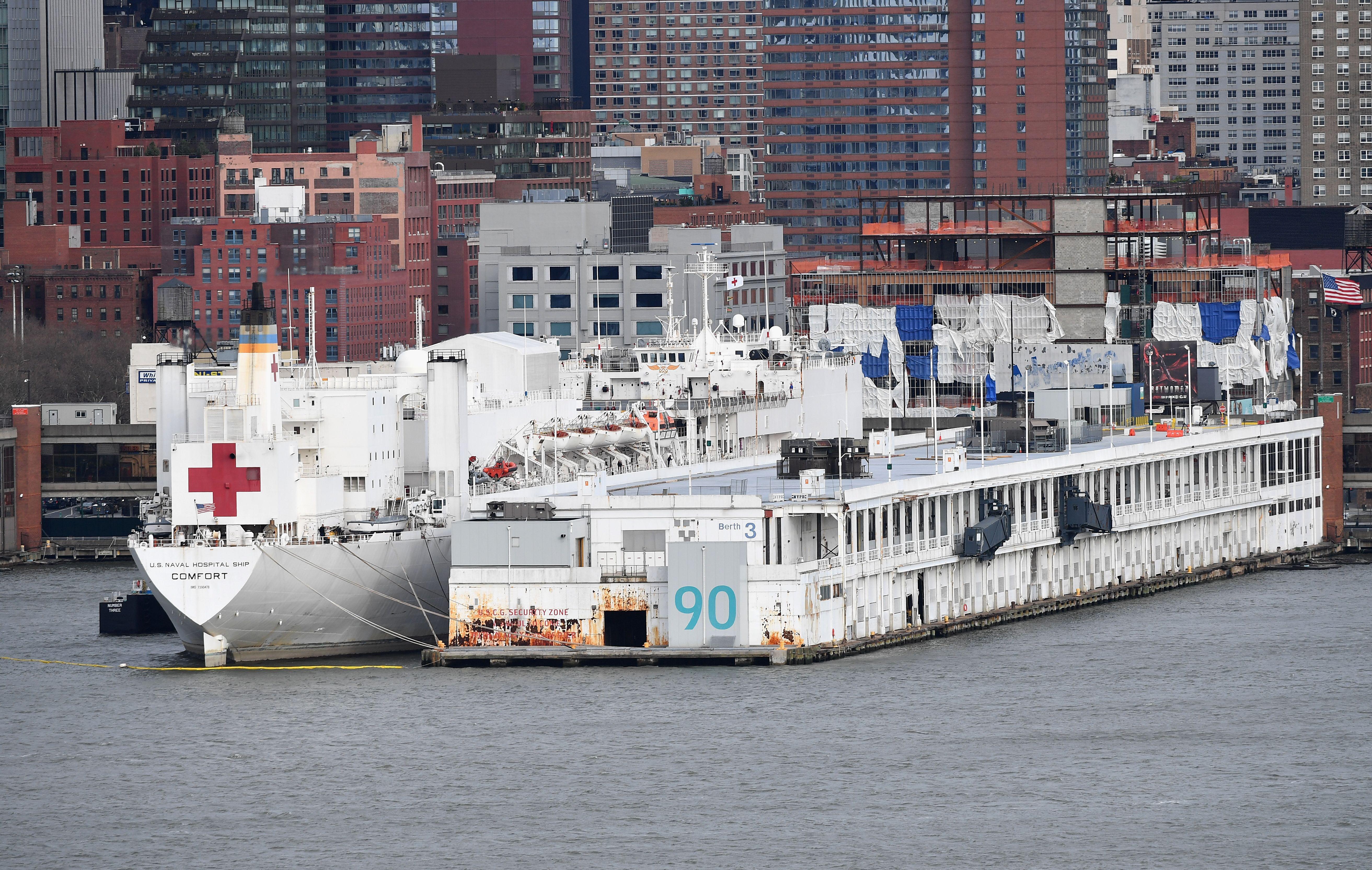 The Navy Hospital Ships Aren't Helping