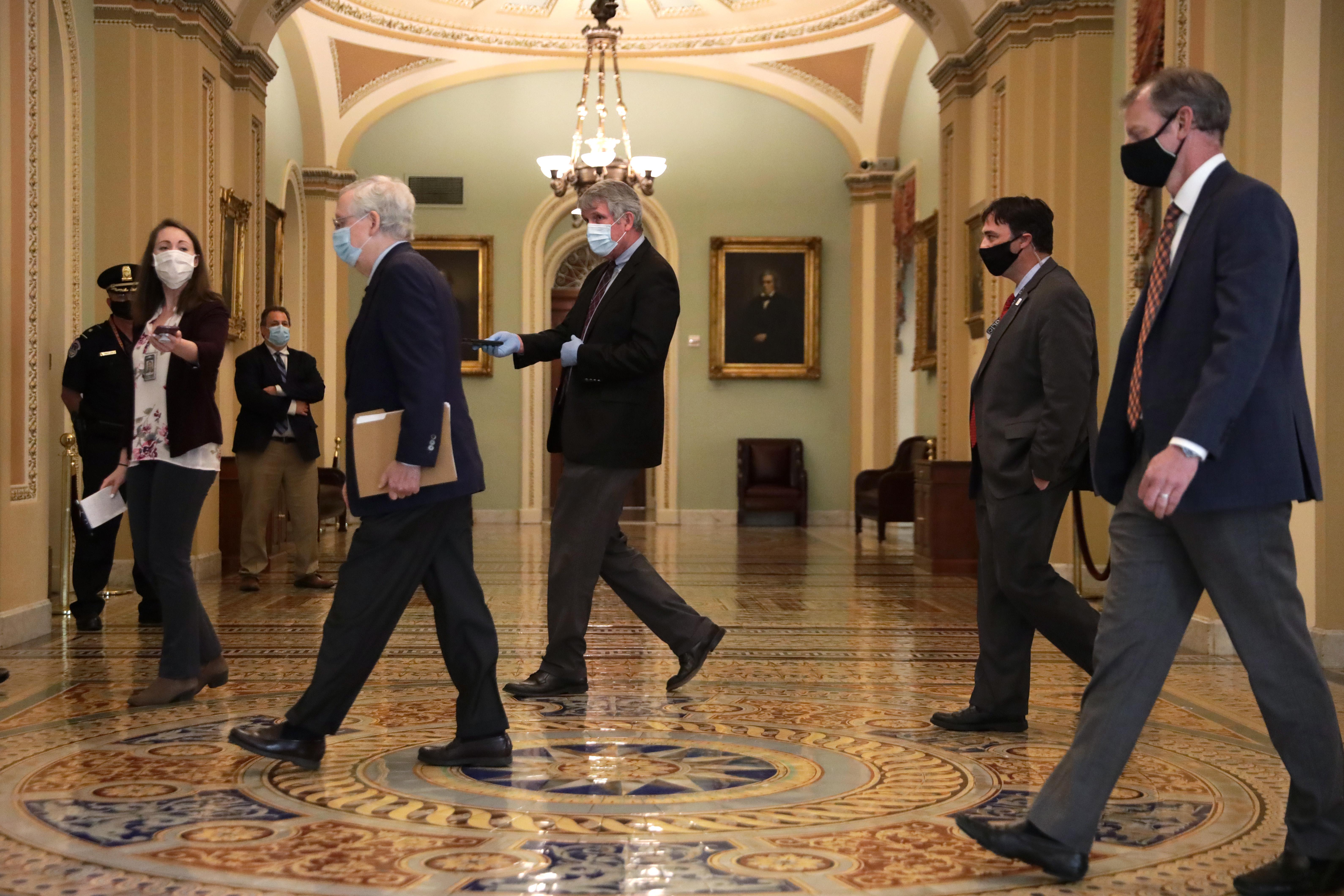 Senate Republicans Are Satisfied With the Coronavirus Relief They've Already Pas..