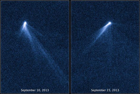 asteroid with tails