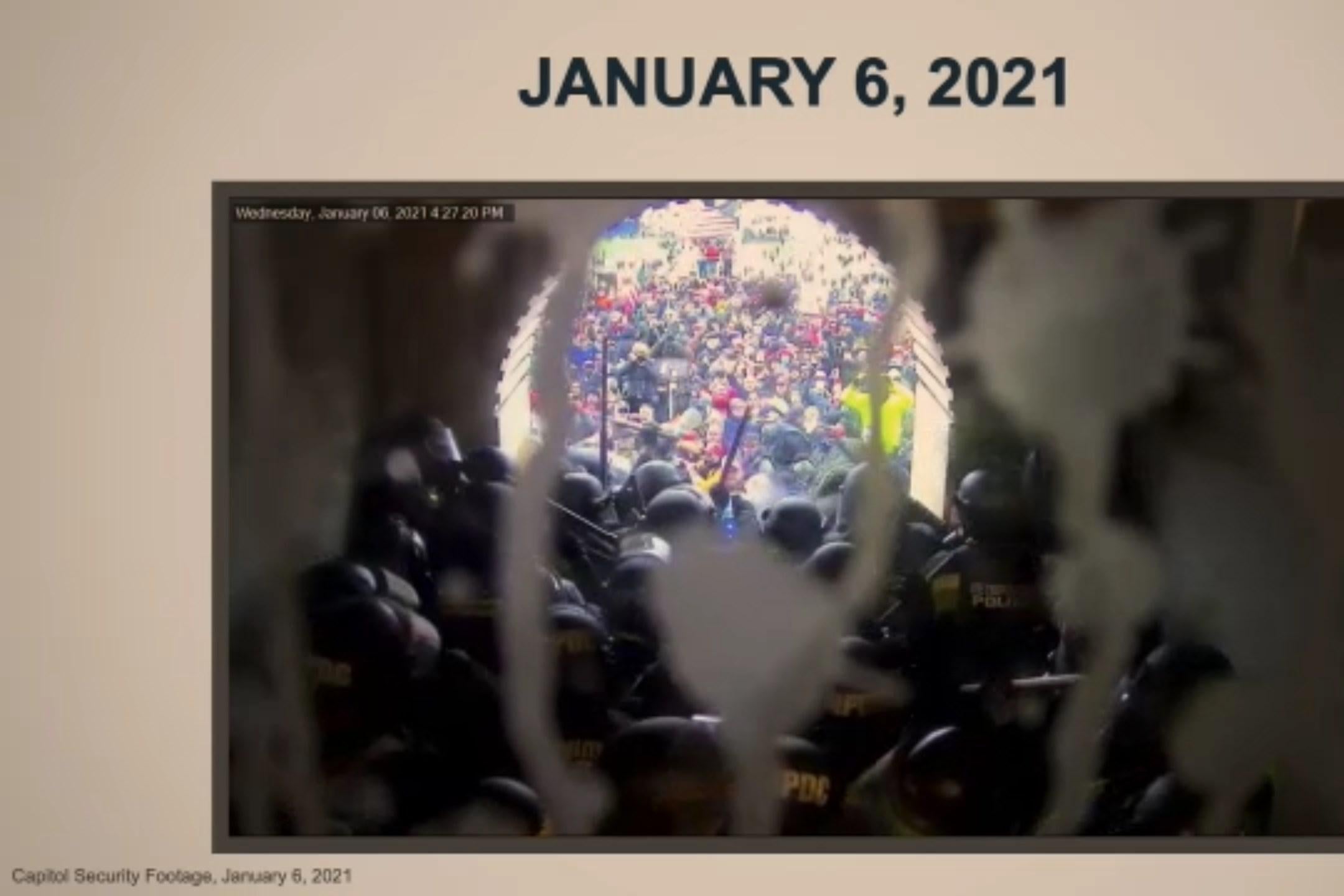 Impeachment trial offers new and terrifying look at Jan. 6.