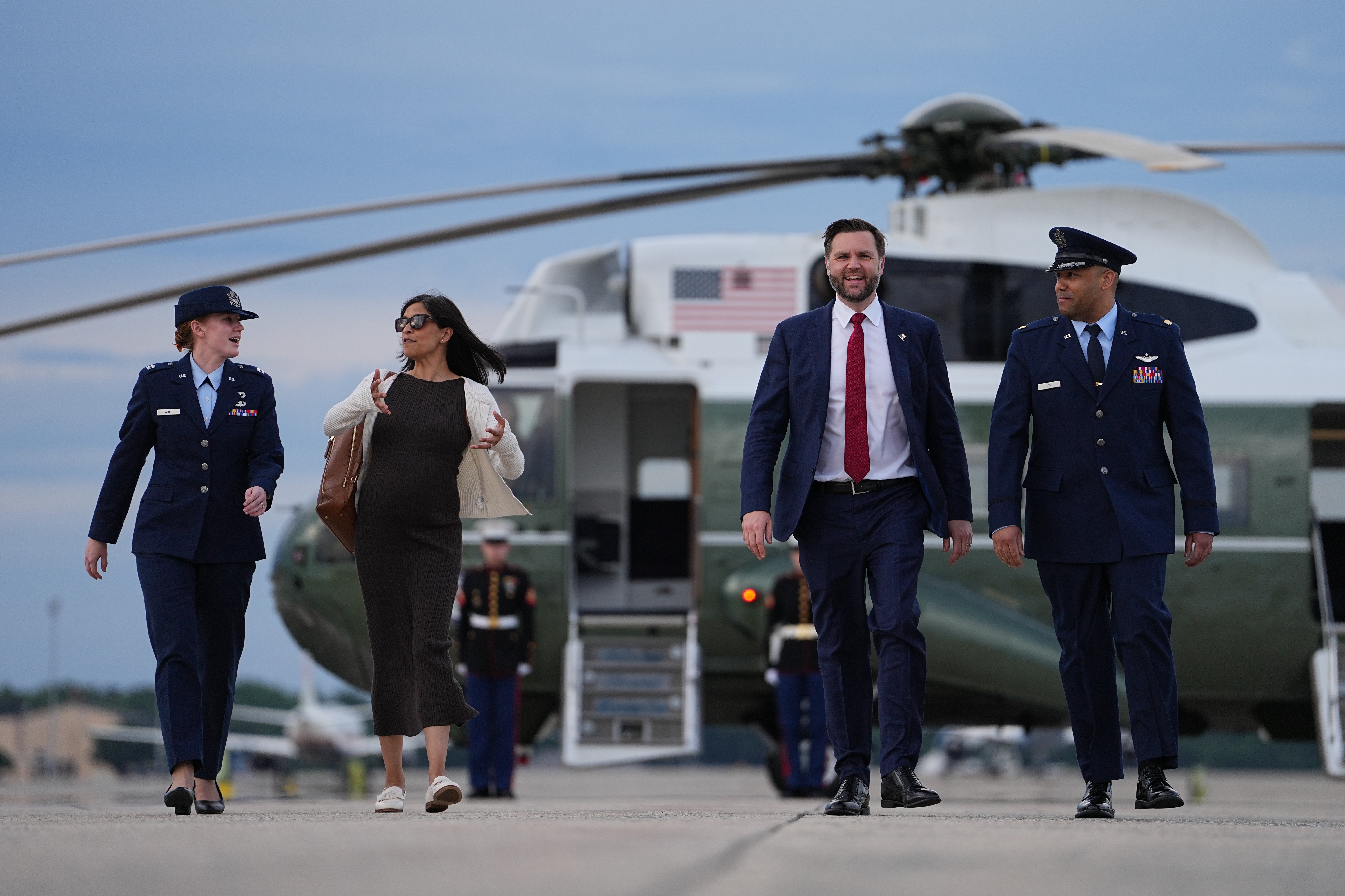 J.D. and Usha Vance’s Latest Progeny Arrived—and Trump Promptly Did the Most Trump Thing Possible