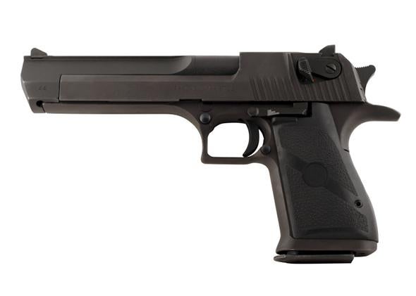 Large 44 Magnum Pistol Profile Isolated