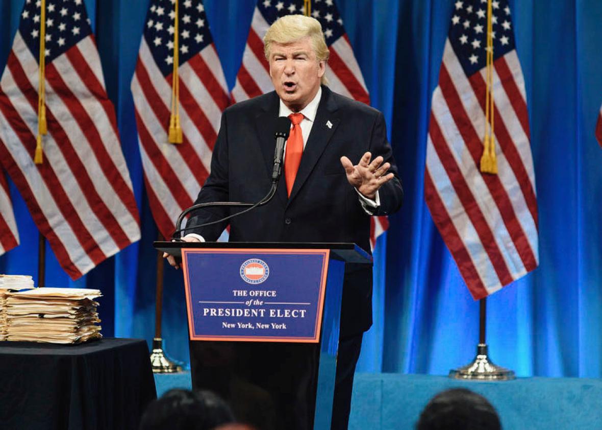 Alec Baldwin as Donald J. Trump