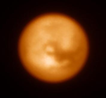SPHERE image of Saturn’s moon Titan