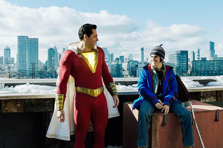 A still from Shazam!