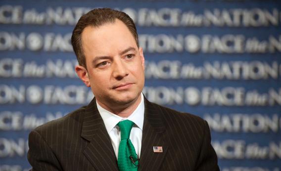 Republican National Committee Chairman Reince Priebus speaks on CBS's "Face the Nation" in Washington on Sunday, March 17, 2013.