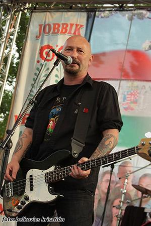 Janos Petras, the lead singer of nationalist rock band Karpatia