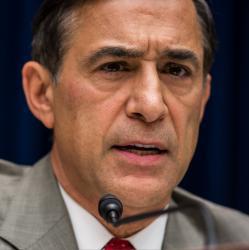Darrell Issa holding forth at his Oct. 10 hearing on the Benghazi attack