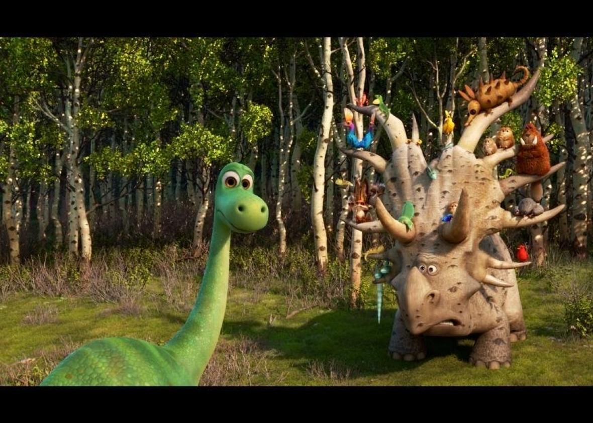 pixar the good dinosaur art