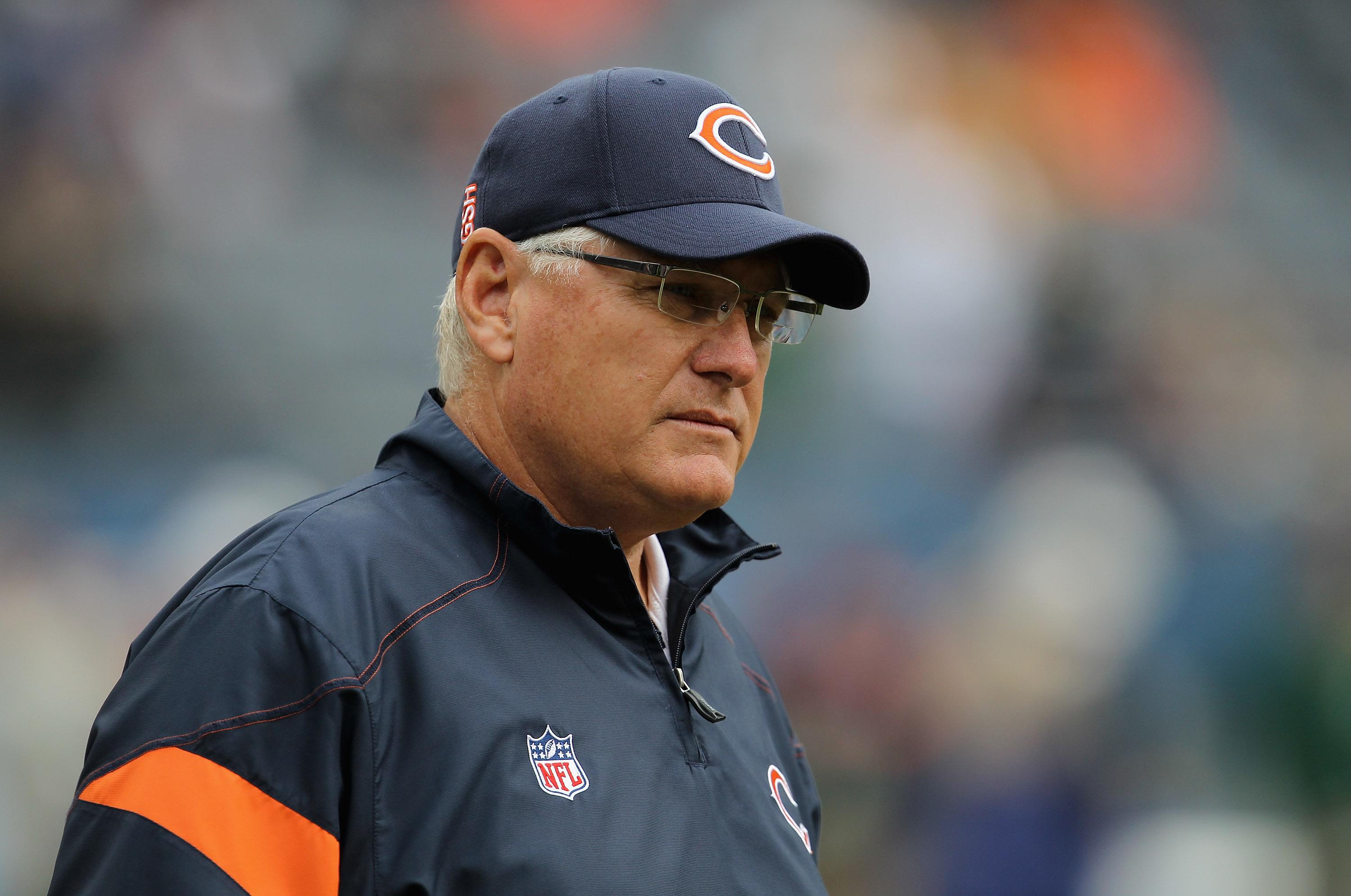 Offensive coordinator Mike Martz of the Chicago Bears.