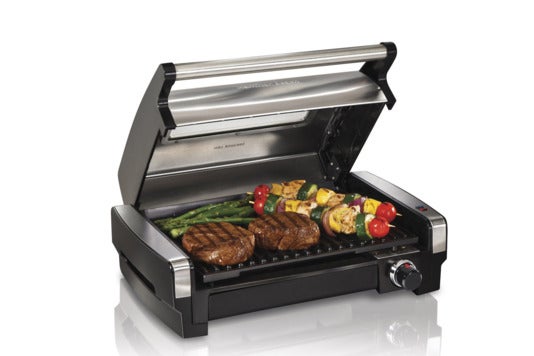 Hamilton Beach indoor grill.