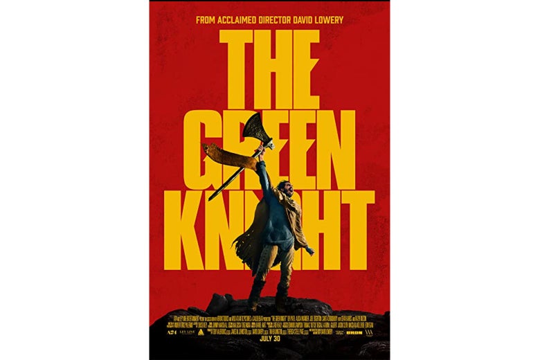 The Green Knight poster.