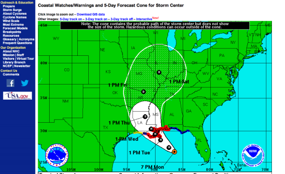 Hurricane Isaac Forecasts What Does The Cone Of Uncertainty Actually Mean