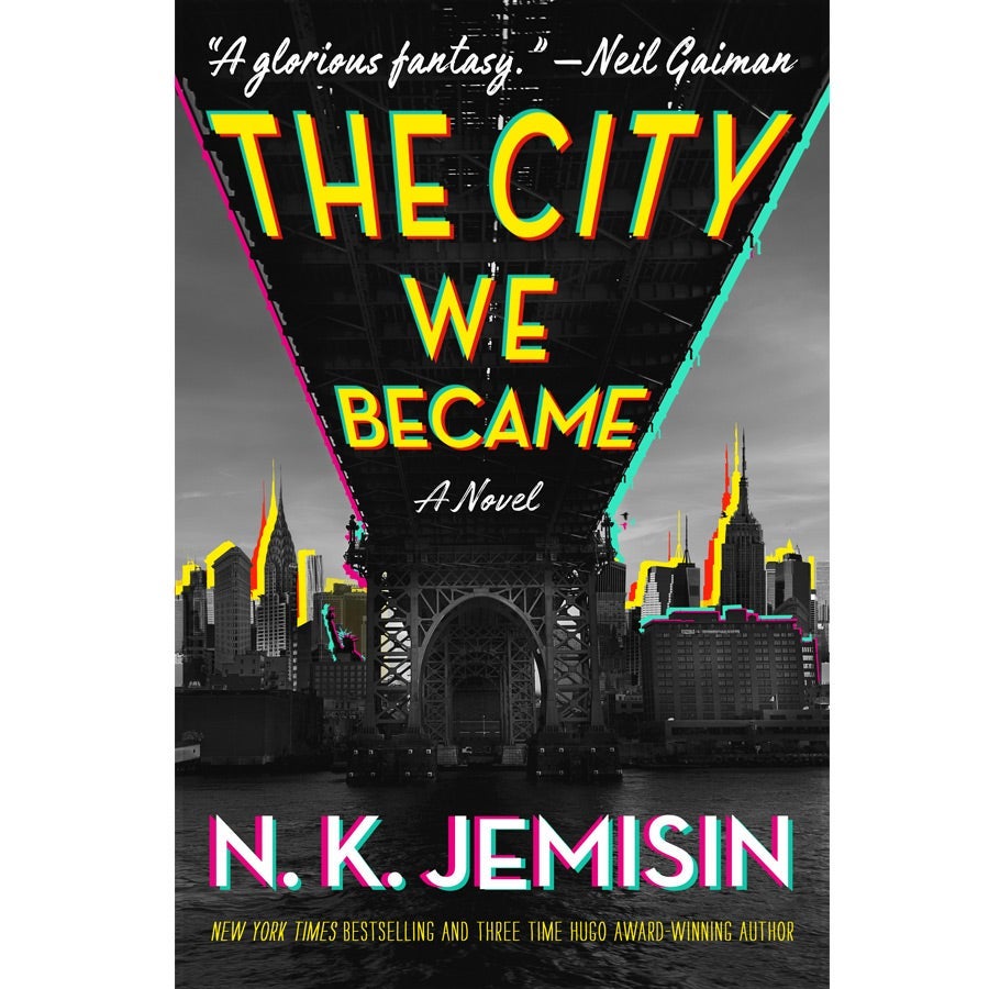 The cover of The City We Became by N.K. Jemisin.