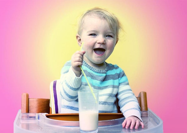 Is cow’s milk healthy for kids? Or should kids drink almond milk instead?